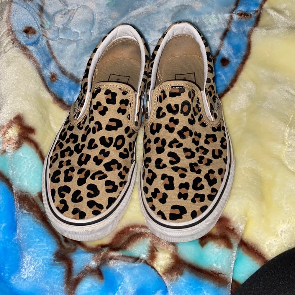 Cheetah print vans